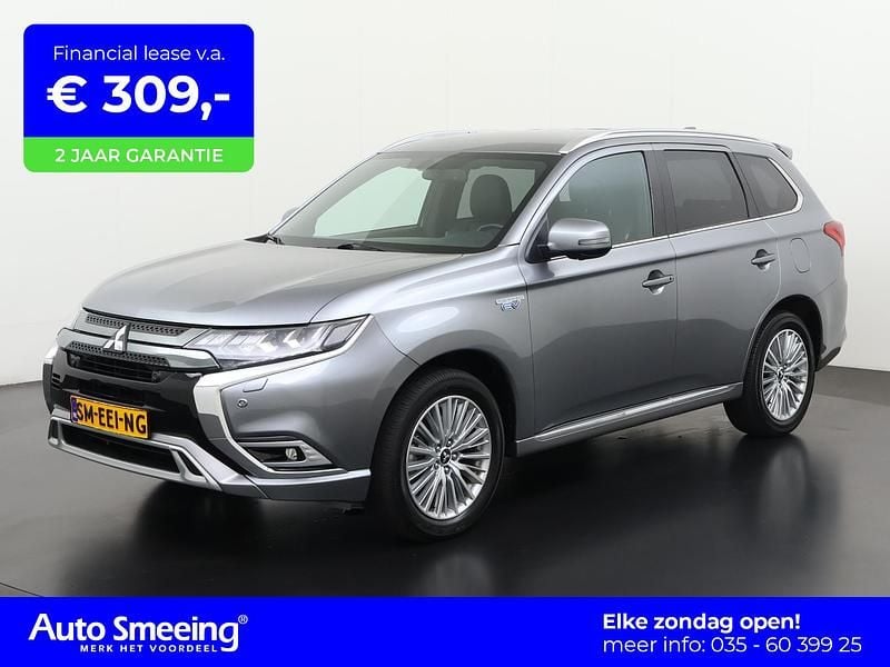 Grijs Gebruikt 2020 Mitsubishi Outlander P-HEV Instyle SUV | € 25.690 (Eerlijke prijs) - Afbeelding 1/4