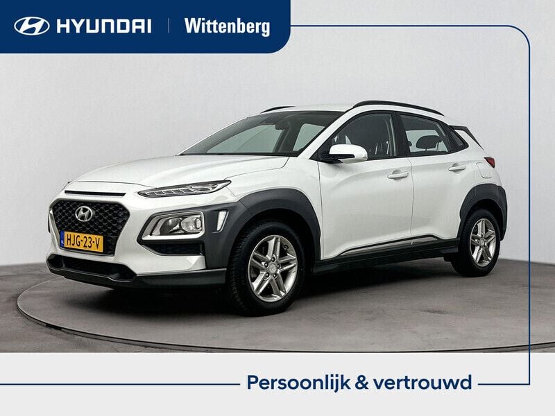 Wit Gebruikt 2019 Hyundai Kona Comfort SUV | € 15.900 (Eerlijke prijs) - Afbeelding 1/3