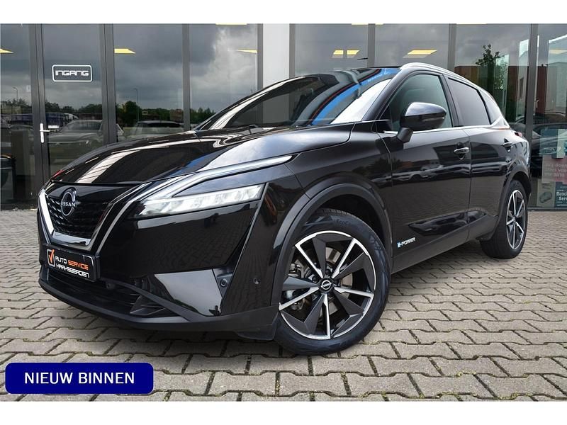 Zwart, metallic lak Gebruikt 2023 Nissan Qashqai 360º SUV | € 31.900 (Eerlijke prijs) - Afbeelding 1/4