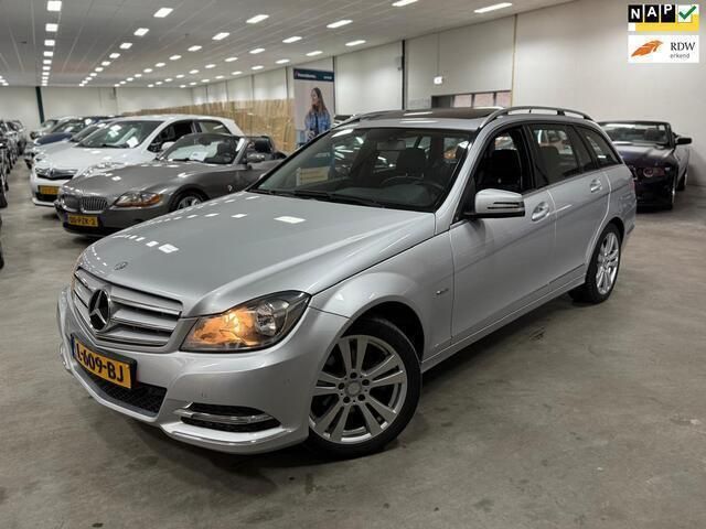 Grijs Gebruikt 2012 Mercedes C180 Avantgarde Stationwagen | € 9.499 (Goede deal) - Afbeelding 1/4
