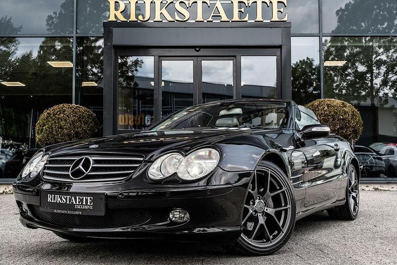 Zwart Gebruikt 2005 Mercedes SL350 AMG Cabriolet | € 17.900 - Afbeelding 1/4