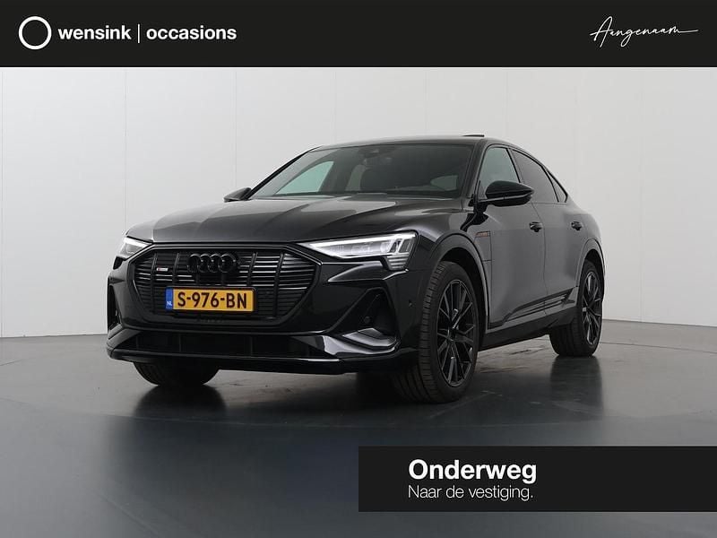 Zwart Gebruikt 2022 Audi e-tron Sportback S-Line SUV | € 39.935 (Eerlijke prijs) - Afbeelding 1/4