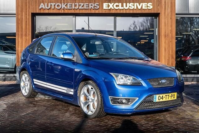 Blauw Gebruikt 2007 Ford Focus ST Hatchback | € 7.450 (Eerlijke prijs) - Afbeelding 1/4