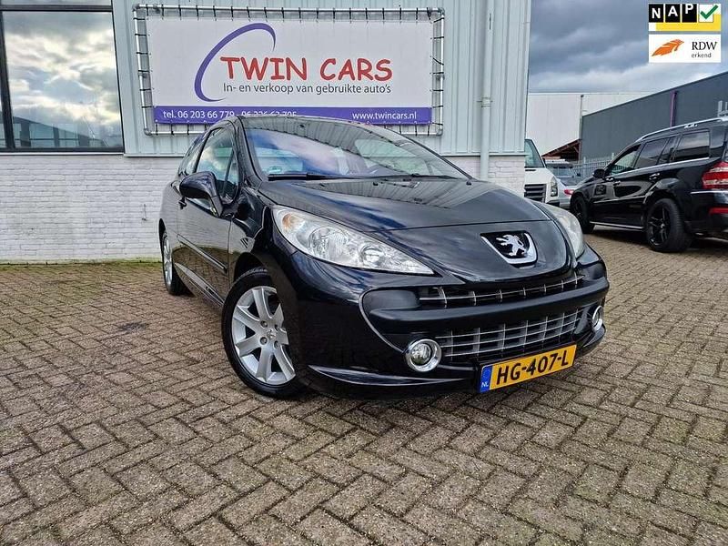 Zwart Gebruikt 2007 Peugeot 207 Hatchback | € 2.450 (Iets duurder) - Afbeelding 1/4