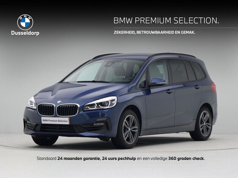 Blauw, metallic lak Gebruikt 2022 BMW 216 Gran Tourer Sport Line MPV | € 21.450 (Eerlijke prijs) - Afbeelding 1/4