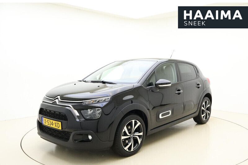 Zwart Gebruikt 2024 Citroën C3 PureTech Hatchback | € 20.945 (Eerlijke prijs) - Afbeelding 1/4