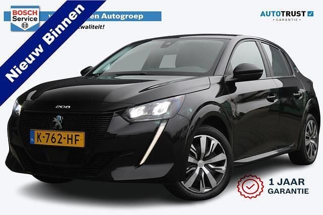 Zwart Gebruikt 2020 Peugeot e-208 Active Hatchback | € 12.880 (Goede deal) - Afbeelding 1/4