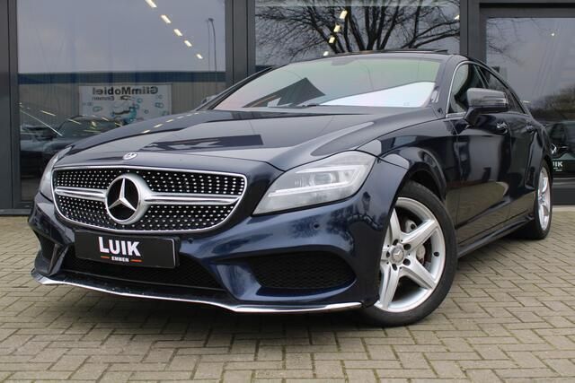 Blauw, metallic lak Gebruikt 2015 Mercedes CLS400 Sport Edition Sedan | € 21.900 - Afbeelding 1/4