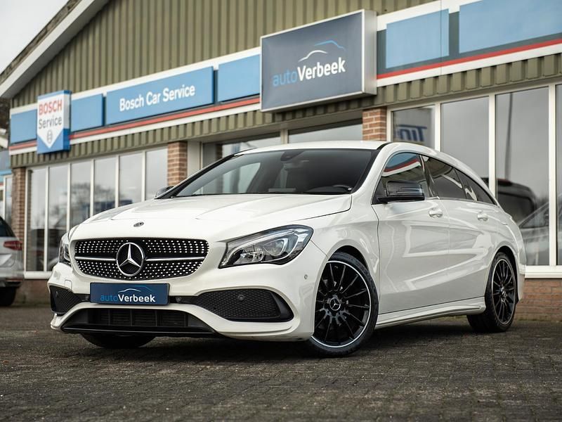 Wit Gebruikt 2016 Mercedes CLA200 Shooting Brake AMG Stationwagen | € 19.990 (Iets duurder) - Afbeelding 1/4