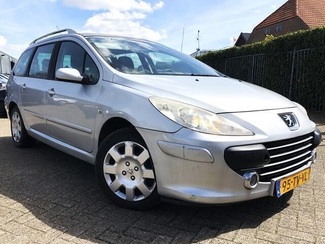 Grijs, metallic lak Gebruikt 2007 Peugeot 307 Stationwagen | € 1.250 (Eerlijke prijs) - Afbeelding 1/4