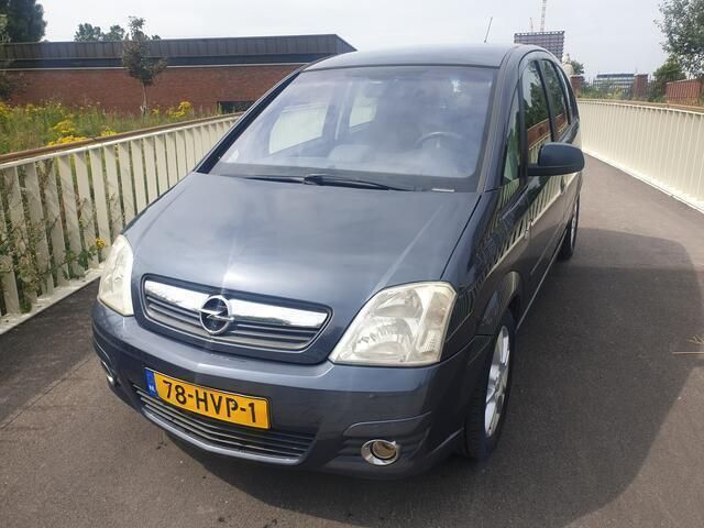 Grijs Gebruikt 2009 Opel Meriva Cosmo MPV | € 2.449 (Eerlijke prijs) - Afbeelding 1/4