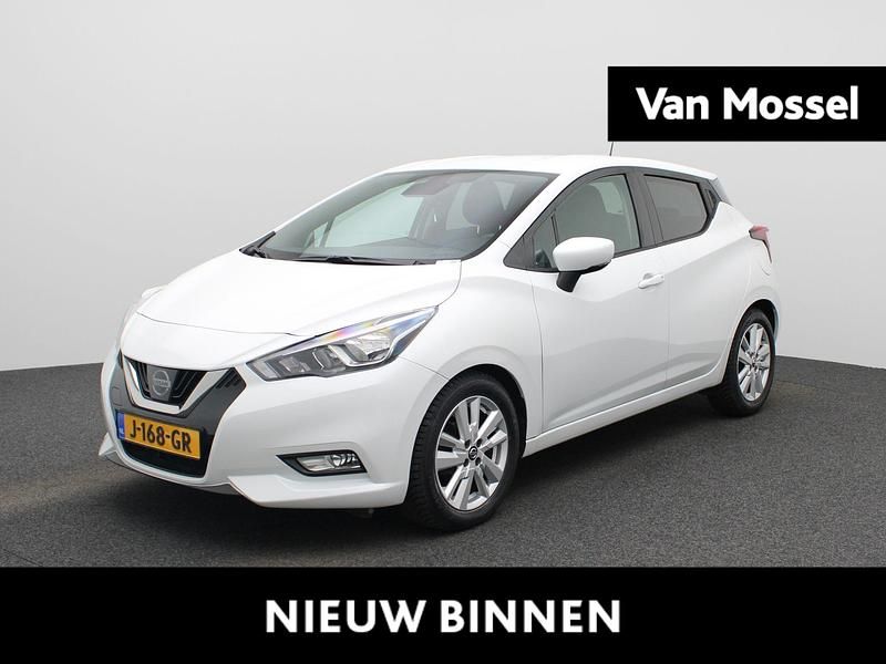Wit Gebruikt 2020 Nissan Micra N-Connecta Hatchback | € 13.400 (Eerlijke prijs) - Afbeelding 1/4