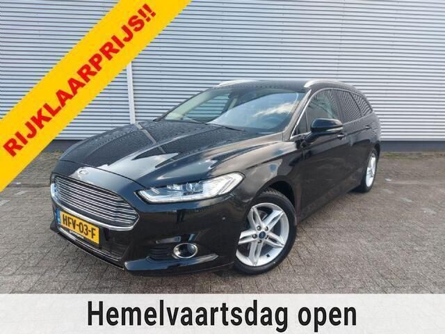 Zwart Gebruikt 2018 Ford Mondeo Titanium Stationwagen | € 19.555 (Eerlijke prijs) - Afbeelding 1/4