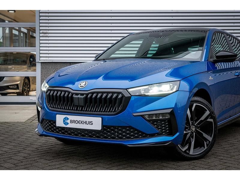 Occasion Skoda Scala Monte Carlo 116 PK (85 kW) 2025 Blauw Hatchback