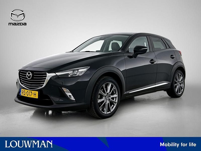 Zwart metallic Gebruikt 2018 Mazda CX-3 Luxury SUV | € 19.845 (Eerlijke prijs) - Afbeelding 1/4