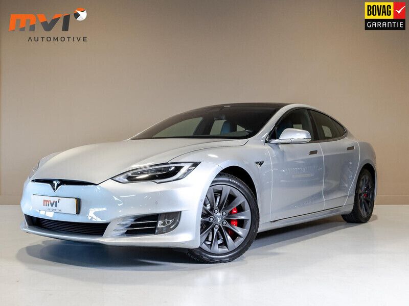 Grijs Gebruikt 2018 Tesla Model S Performance Sedan | € 35.500 - Afbeelding 1/4