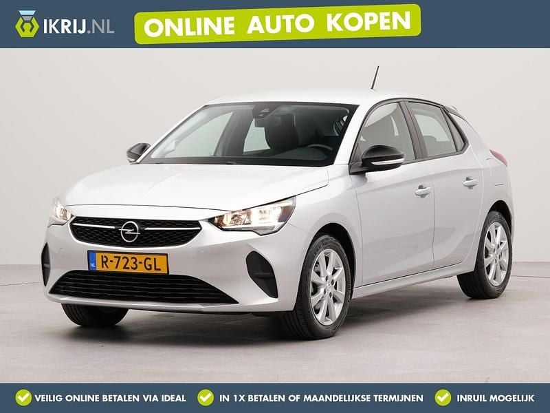 Grijs Gebruikt 2022 Opel Corsa Edition Hatchback | € 13.250 (Goede deal) - Afbeelding 1/3