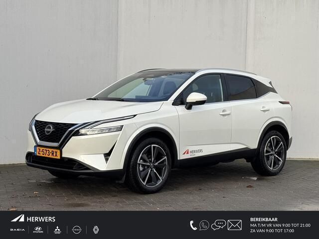Wit Gebruikt 2024 Nissan Qashqai Tekna SUV | € 31.485 (Eerlijke prijs) - Afbeelding 1/4