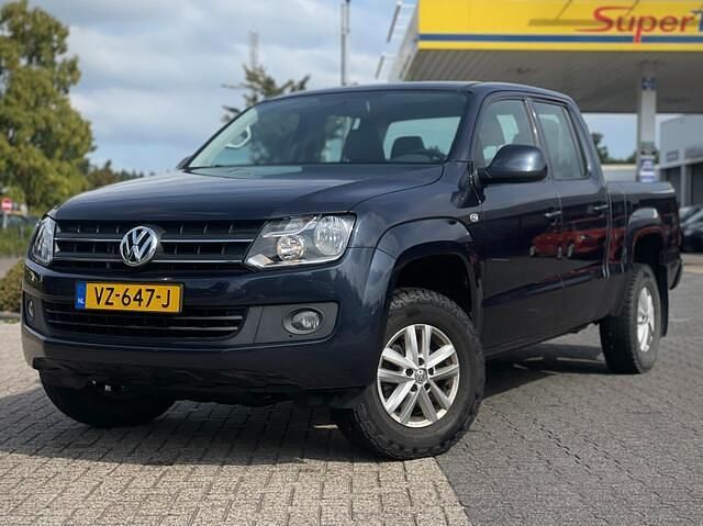Blauw Gebruikt 2016 VW Amarok Trendline Pickup | € 24.000 (Duur) - Afbeelding 1/4