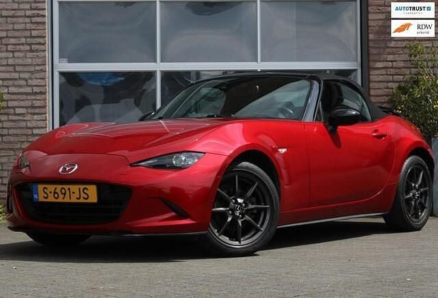 Rood Occasion 2015 Mazda MX5 Cabriolet | € 15.950 (Goede deal) - Afbeelding 1/4