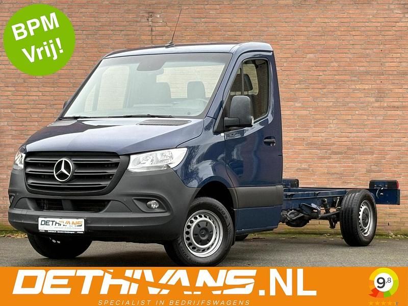 Blauw Occasion 2021 Mercedes Sprinter Van | € 24.850 (Super prijs) - Afbeelding 1/4