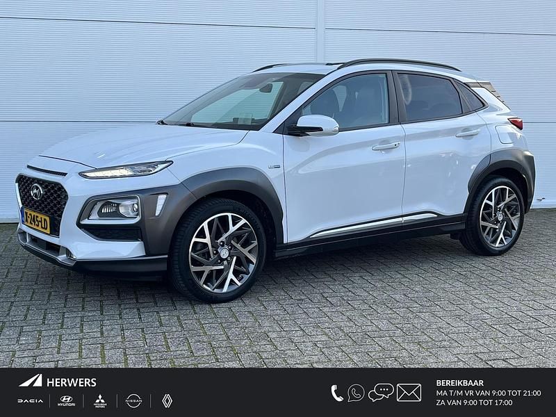 Wit Occasion 2020 Hyundai Kona GO! SUV | € 20.735 (Eerlijke prijs) - Afbeelding 1/4