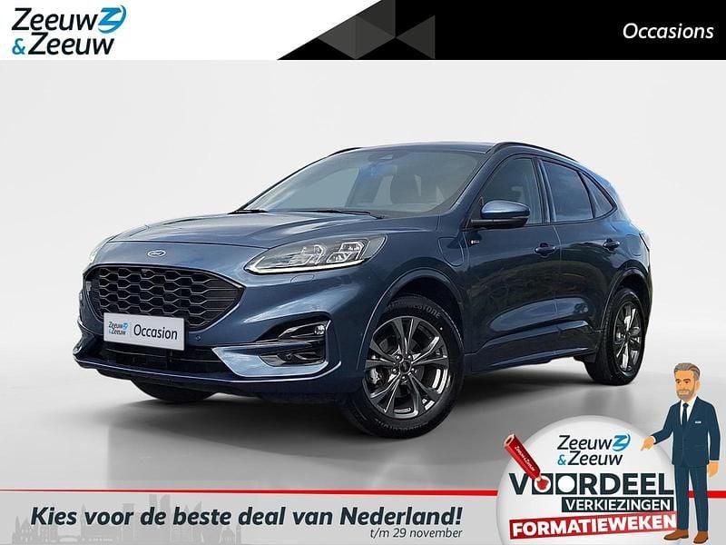 Blue metallic (pn4ft) Gebruikt 2022 Ford Kuga ST-Line X SUV | € 26.940 (Eerlijke prijs) - Afbeelding 1/4