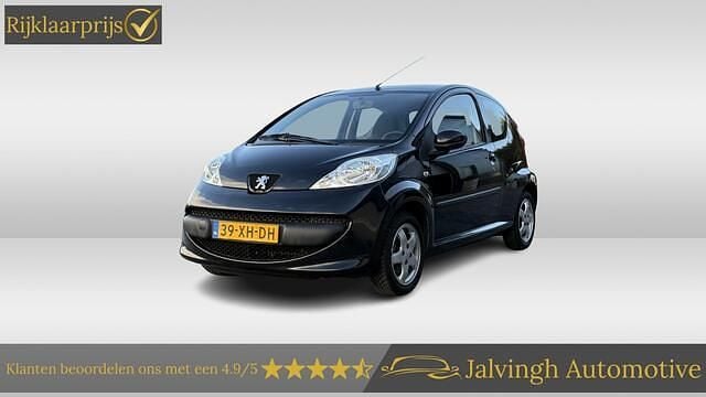 Zwart Gebruikt 2007 Peugeot 107 Urban Move Hatchback | € 1.640 (Goede deal) - Afbeelding 1/4