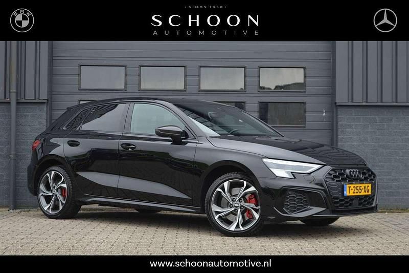Zwart Gebruikt 2021 Audi A3 Sportback e-tron Competition Sedan | € 27.950 (Super prijs) - Afbeelding 1/3