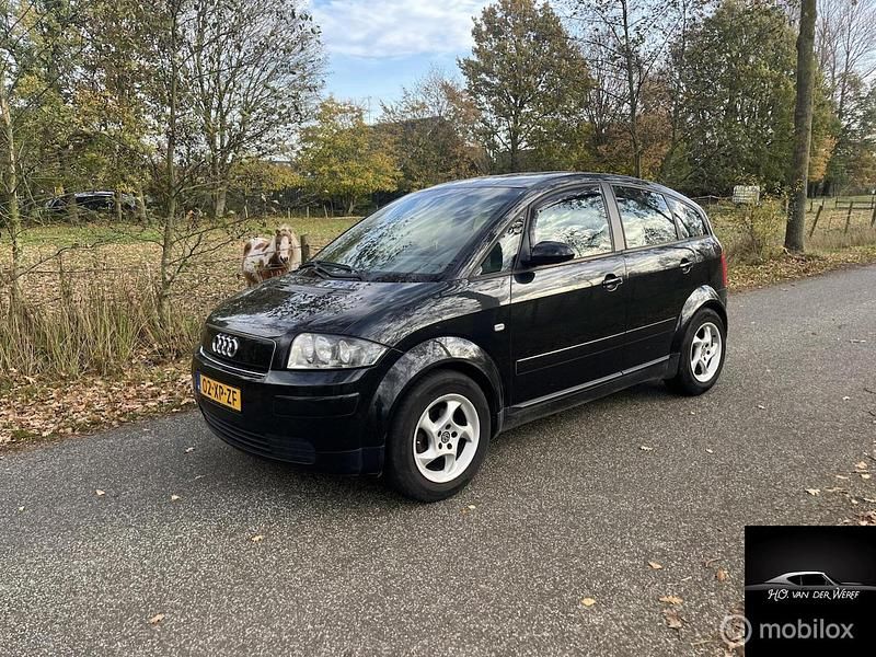 Zwart Occasion 2003 Audi A2 Hatchback | € 1.250 (Goede deal) - Afbeelding 1/4