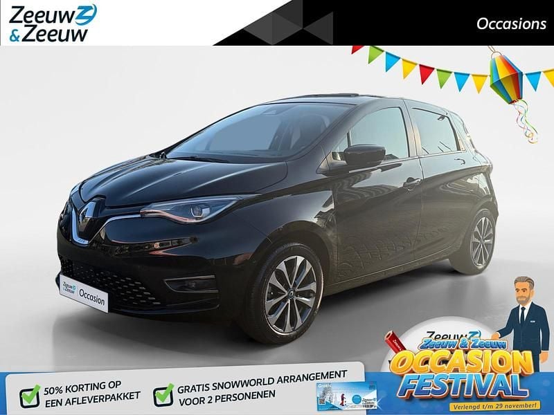 Zwart Gebruikt 2020 Renault Zoe Intens Hatchback | € 10.435 (Super prijs) - Afbeelding 1/4