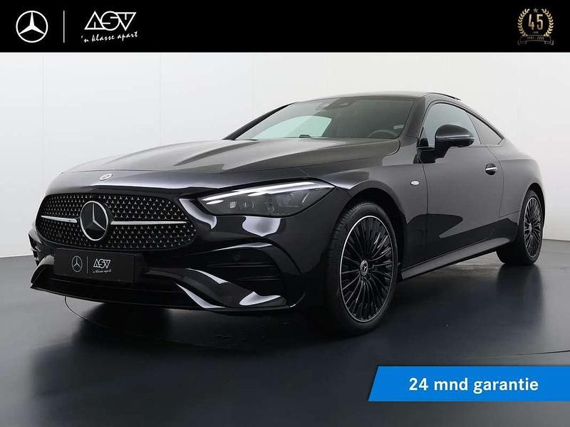 Zwart Occasion 2025 Mercedes CLE300 AMG line Coupé | € 68.485 (Eerlijke prijs) - Afbeelding 1/4