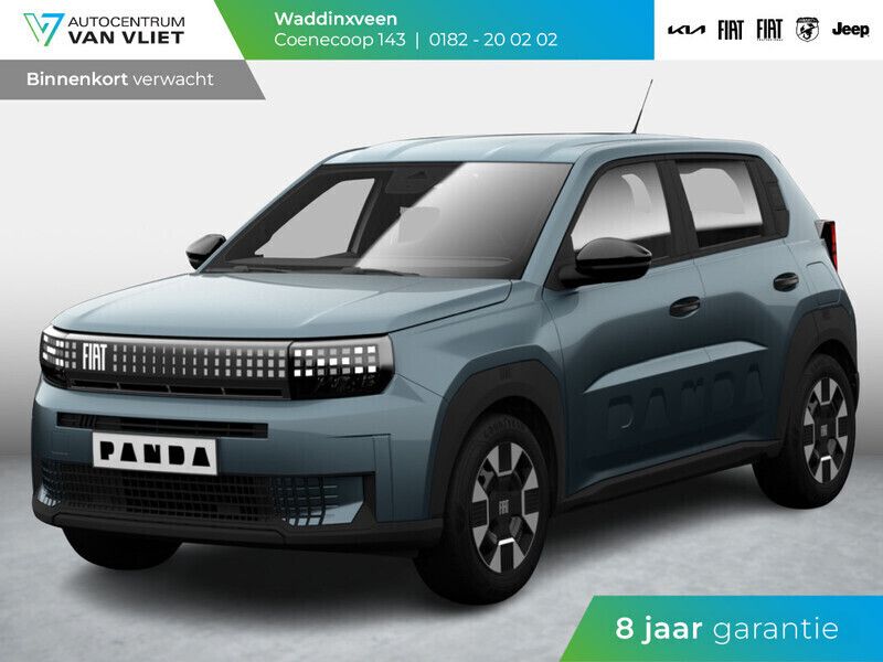 Blauw, metallic lak Nieuw 2025 Fiat Panda Icon Hatchback | € 26.690 (Eerlijke prijs) - Afbeelding 1/4