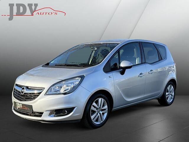 Grijs, metallic lak Gebruikt 2014 Opel Meriva Design Edition MPV | € 7.499 (Eerlijke prijs) - Afbeelding 1/4