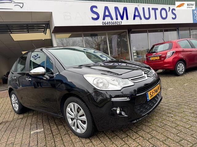 Zwart (metallic) Gebruikt 2014 Citroën C3 Hatchback | € 3.999 (Eerlijke prijs) - Afbeelding 1/4