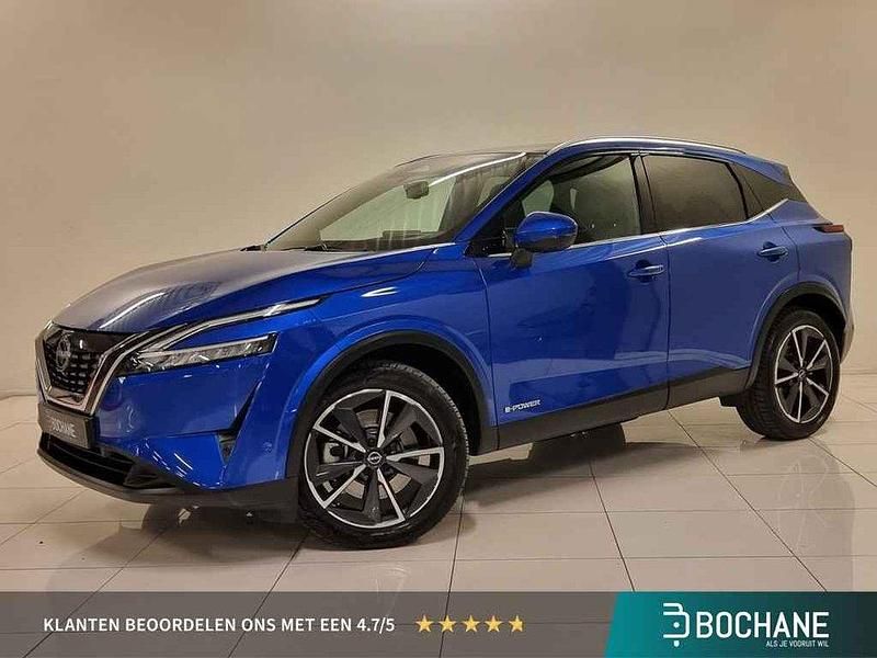 Blauw Occasion 2023 Nissan Qashqai Tekna SUV | € 31.445 (Eerlijke prijs) - Afbeelding 1/4