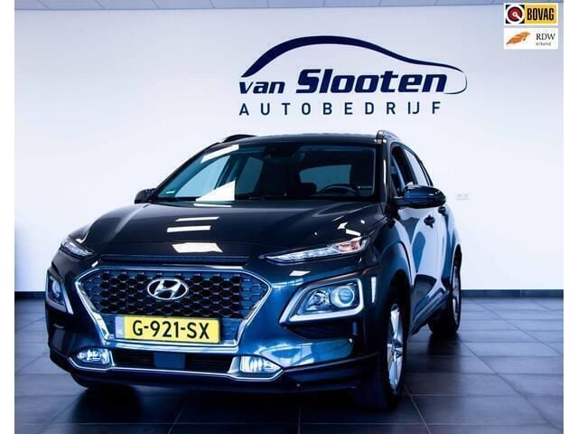 Grijs, metallic lak Gebruikt 2019 Hyundai Kona SUV | € 15.750 (Eerlijke prijs) - Afbeelding 1/4