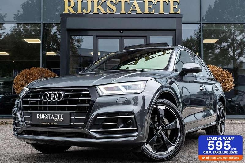 Grijs Gebruikt 2020 Audi Q5 S-Line SUV | € 44.900 (Duur) - Afbeelding 1/4