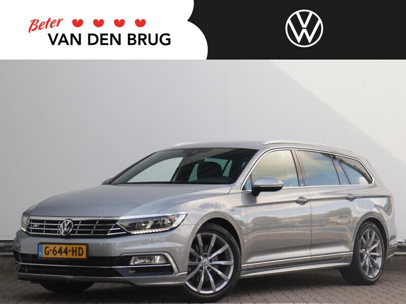 Grijs Gebruikt 2018 VW Passat Highline Stationwagen | € 26.195 (Duur) - Afbeelding 1/4