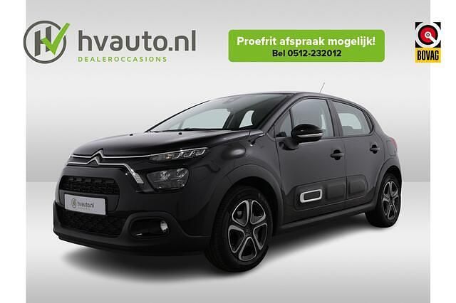 Zwart Gebruikt 2024 Citroën C3 PureTech Hatchback | € 16.950 (Goede deal) - Afbeelding 1/4