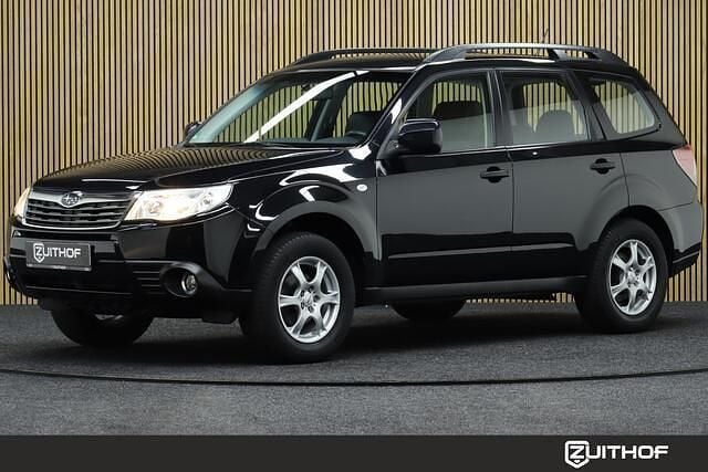 Zwart Gebruikt 2009 Subaru Forester Comfort SUV | € 8.950 (Eerlijke prijs) - Afbeelding 1/4