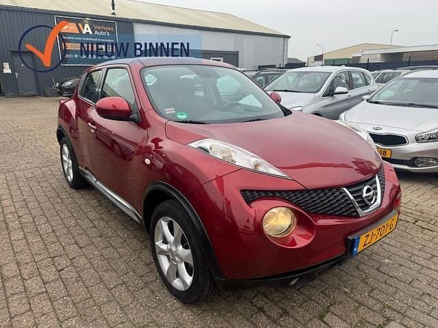 Rood Occasion 2011 Nissan Juke Acenta SUV | € 6.495 (Iets duurder) - Afbeelding 1/4