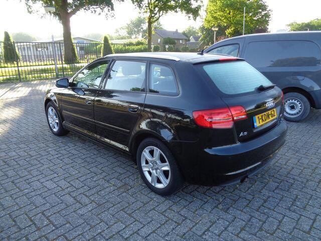 Occasion Audi A3 Sportback Ambition 105 PK (77 kW) 2012 Zwart Hatchback