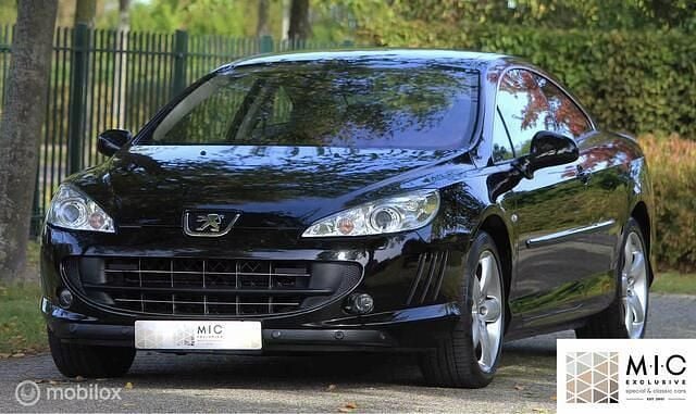Zwart Gebruikt 2009 Peugeot 407 Coupe GTi Coupé | € 11.950 - Afbeelding 1/4