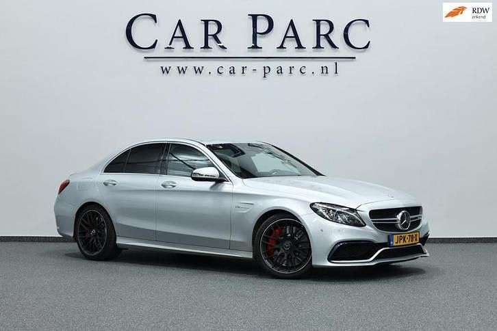 Grijs Occasion 2015 Mercedes S63 AMG AMG Sedan | € 39.995 (Super prijs) - Afbeelding 1/4
