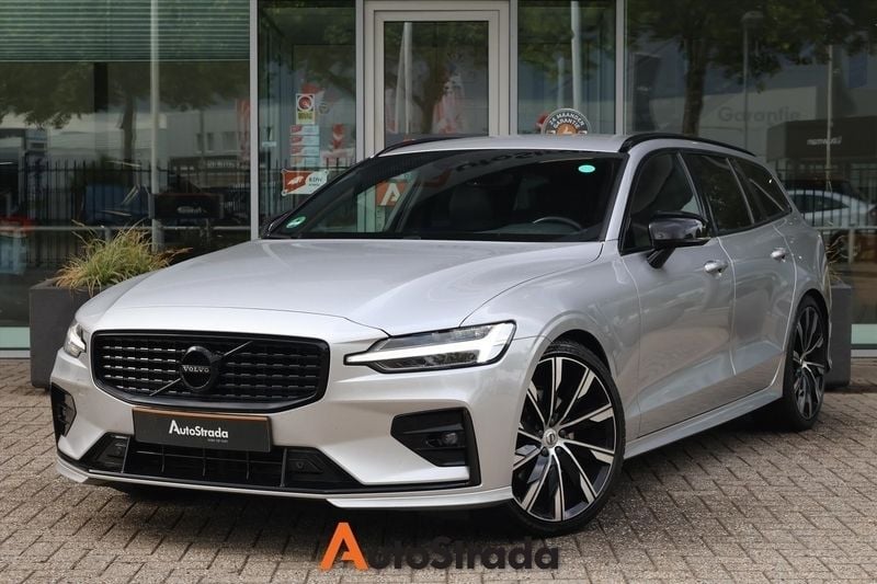 Grijs Gebruikt 2021 Volvo V60 R-Design Stationwagen | € 27.700 (Eerlijke prijs) - Afbeelding 1/4