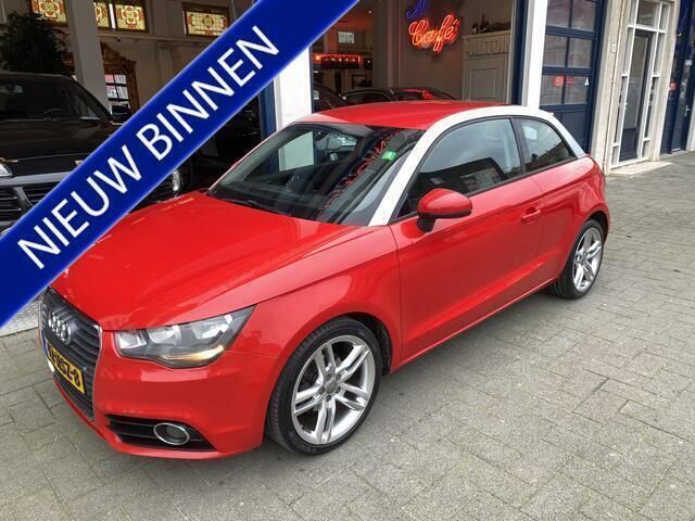 Rood Gebruikt 2010 Audi A1 Ambition Hatchback | € 3.699 (Duur) - Afbeelding 1/4