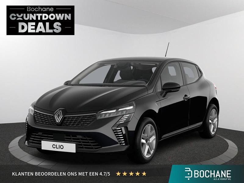 Zwart Nieuw 2025 Renault Clio V Evolution Hatchback | € 23.390 (Eerlijke prijs) - Afbeelding 1/3