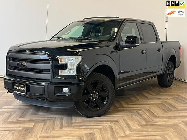 Zwart Gebruikt 2017 Ford F-150 Platinum Pickup | € 21.950 - Afbeelding 1/4