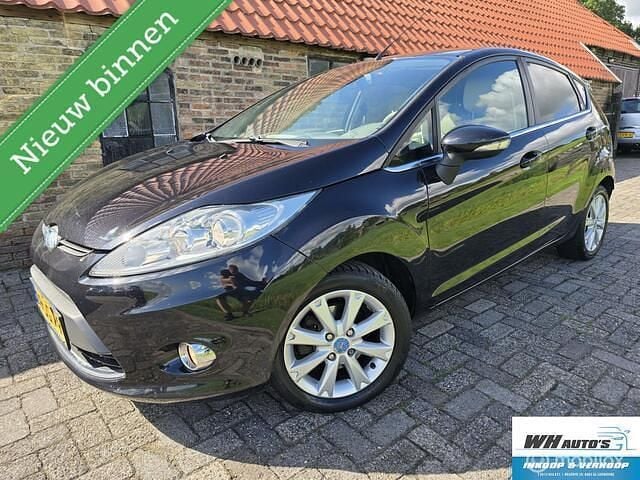 Zwart Gebruikt 2009 Ford Fiesta Ghia Hatchback | € 2.999 (Eerlijke prijs) - Afbeelding 1/4